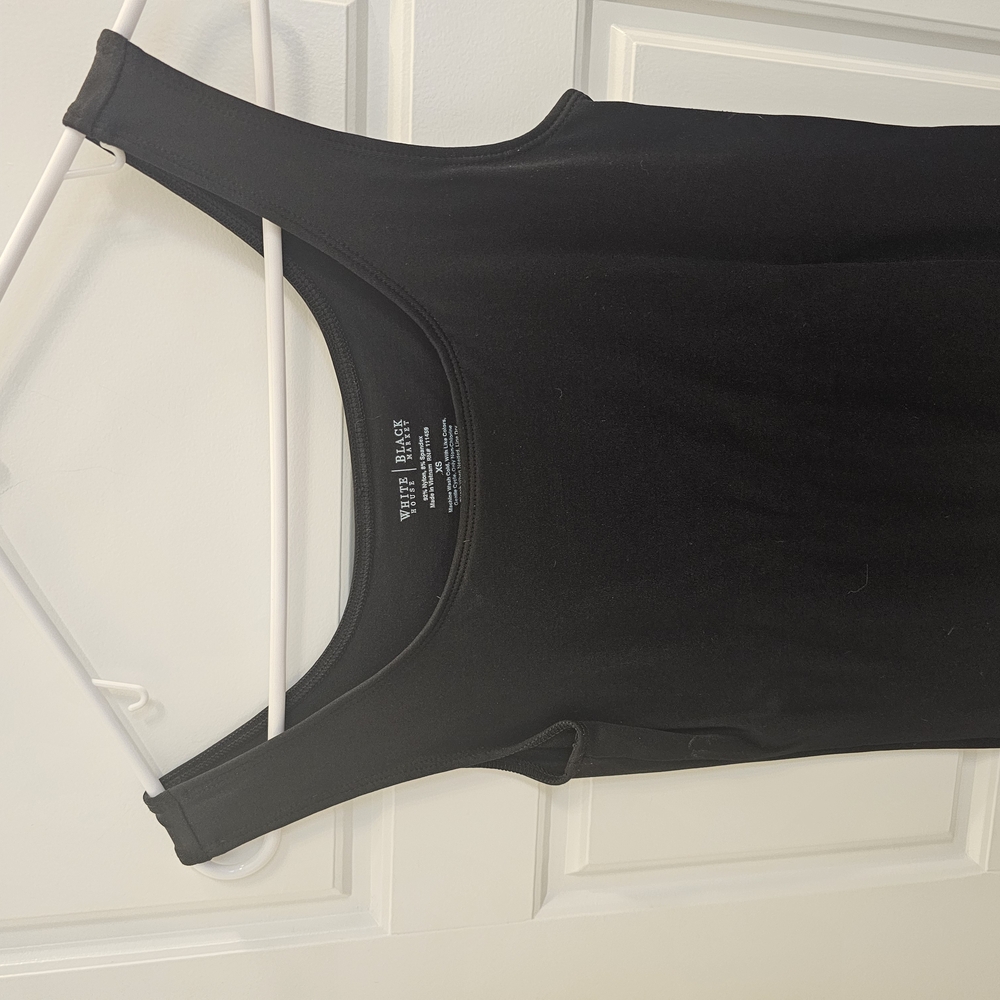 White House Black Market Black Tank Top